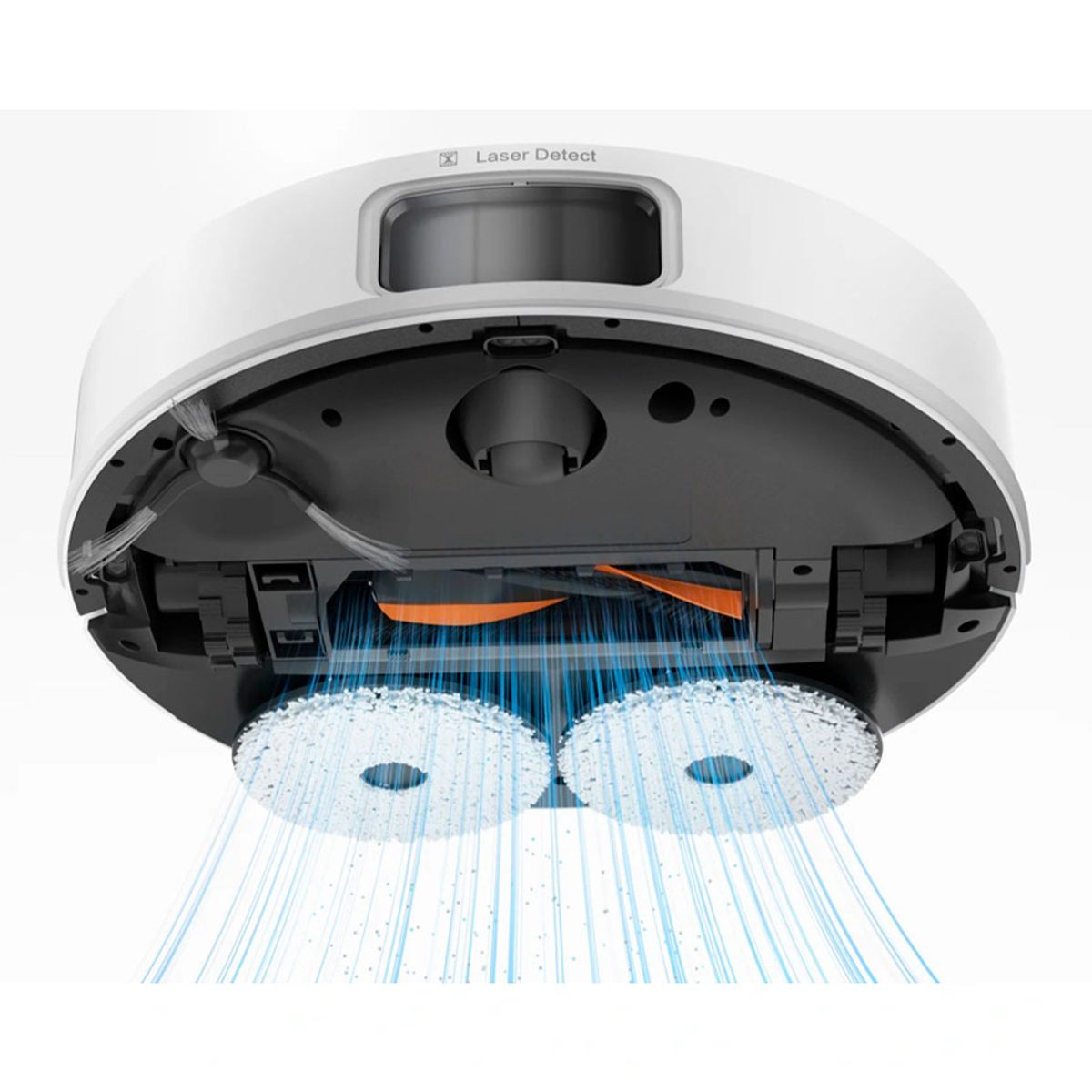 OEM - Robot aspiradora JONR T5 Lite con base de secado y lavado de mopa navegación LDS 8000PA