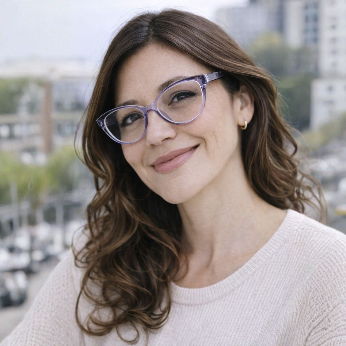 ACHIK - Lentes de Lectura para mujer presbicia  Achik Crystaline Lilac con filtro de pantallas