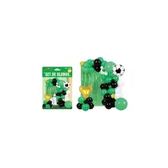 GENERICO - Set con arco de globos feliz cumpleaños 71pcs