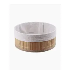 GENERICO - Canasta decorativa para pan o frutas 18 x 8 cm