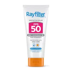 RAYFILTER - Protector Solar FPS50 Antioxidante 190 Gr