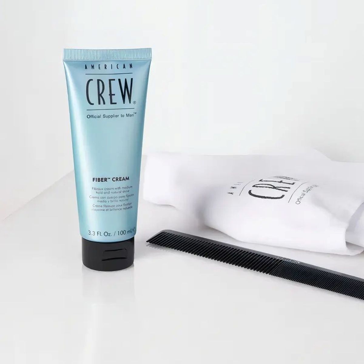 AMERICAN CREW - Crema Mate Fijación Media Fiber  American Crew Men