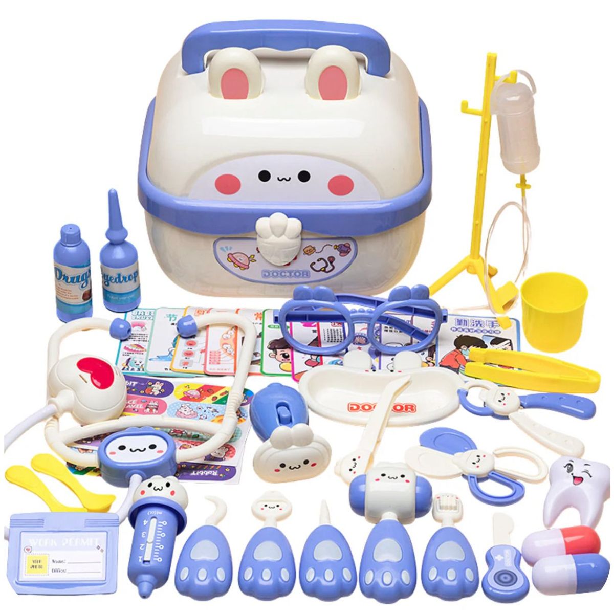 GENERICO - Maleta De Juegos Set Doctor Con Accesorios