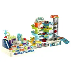 GENERICO - Juguete Ciudad Pista De Autos Y Estacionamiento Con Ascensor