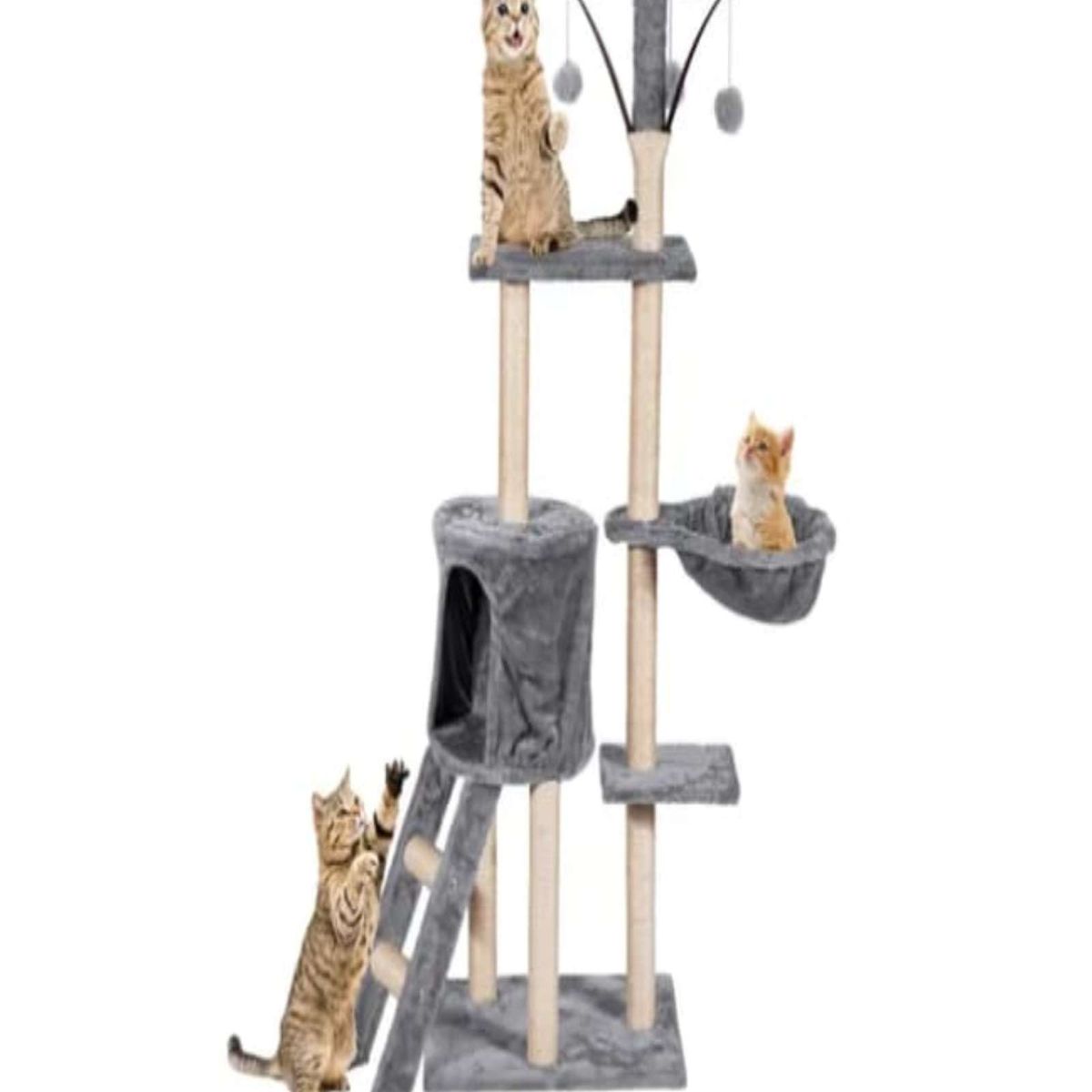 GENERICO - Torre Rascador Casa Torre Animales Para Gatos