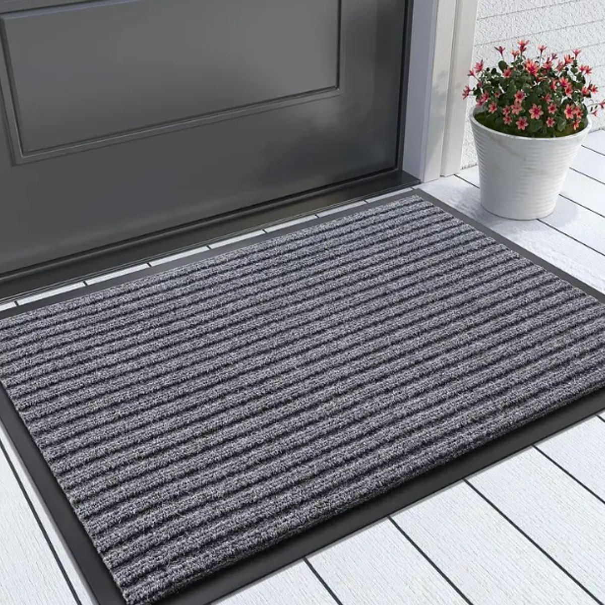 GENERICO - Alfombra Tapete Limpiapiés Para Entrada Exterior 60x40cm