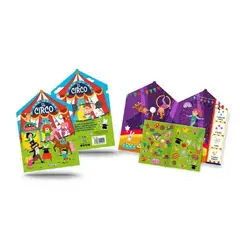 GENERICO - Libro Infantil El Circo Con Stickers