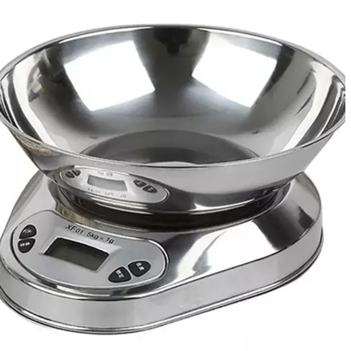 GENERICO - Balanza Acero Inoxidable Cocina Pesa Bandeja Hasta 5 Kg