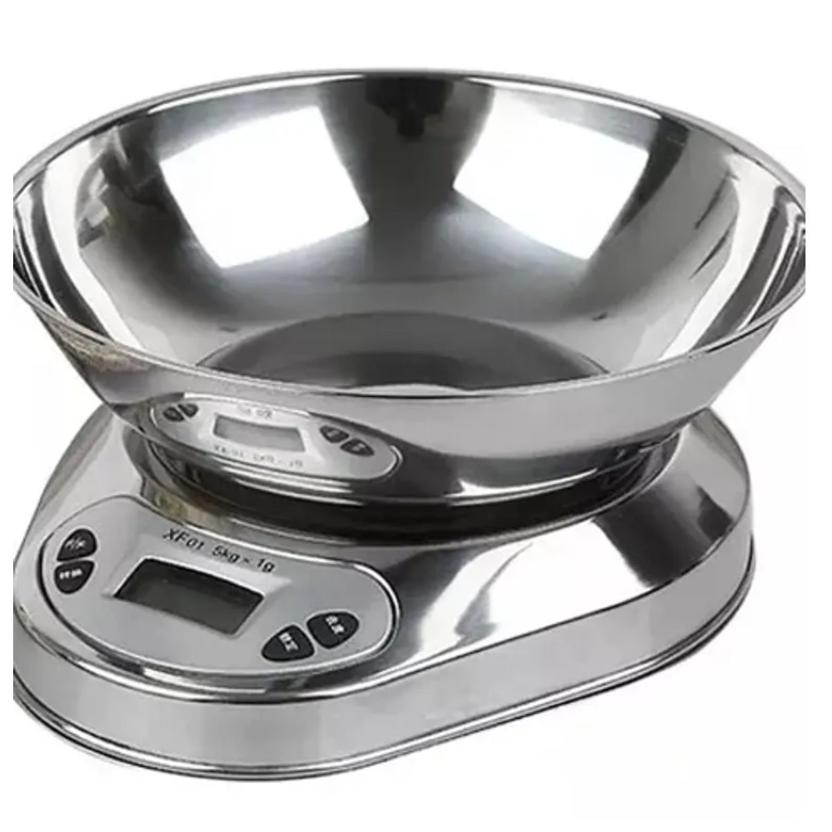GENERICO - Balanza Acero Inoxidable Cocina Pesa Bandeja Hasta 5 Kg