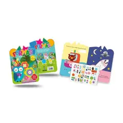 GENERICO - Libro De Formas Con Stickers Niños