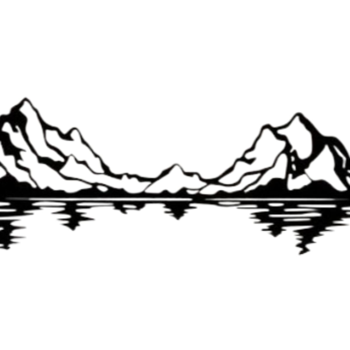 GENERICO - Decoración de Pared- Reflejo de la Cordillera