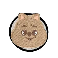 GENERICO - Parche Bordado Termoadhesivo Han Quokka SKZoo Fan Art