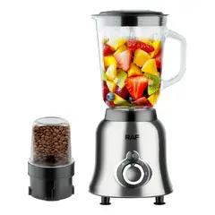 GENERICO - Licuadora 2 En 1 Jarra Acero Inoxidable 1.5l