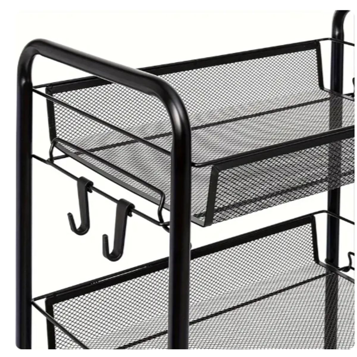 GENERICO - Carrito Carro Organizador Con Rueda Multiuso 4 Niveles