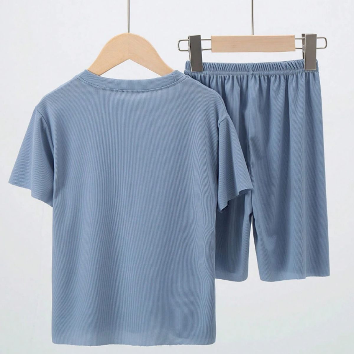 KIRAMA CLOTHING STORE - Set Infantil de Camiseta y Shorts Deportivos  Azul