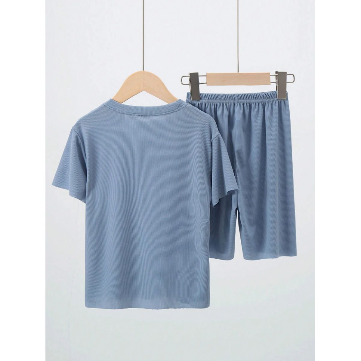 KIRAMA CLOTHING STORE - Set Infantil de Camiseta y Shorts Deportivos  Azul