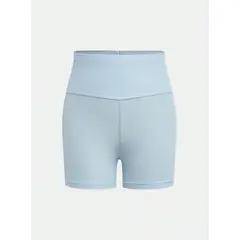 KIRAMA CLOTHING STORE - Shorts de Ciclismo Infantil con Textura Acanalada Azul y Negro