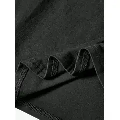 KIRAMA CLOTHING STORE - Camiseta Infantil “GOAL” con Diseño de Fútbol Negra