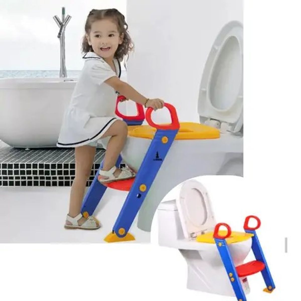 MOVI - WC para niños adaptador con escalera