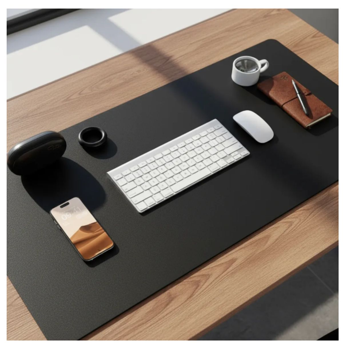 GENERICO - Mouse Pad Gamer Ecocuero 80x40cm Antideslizante