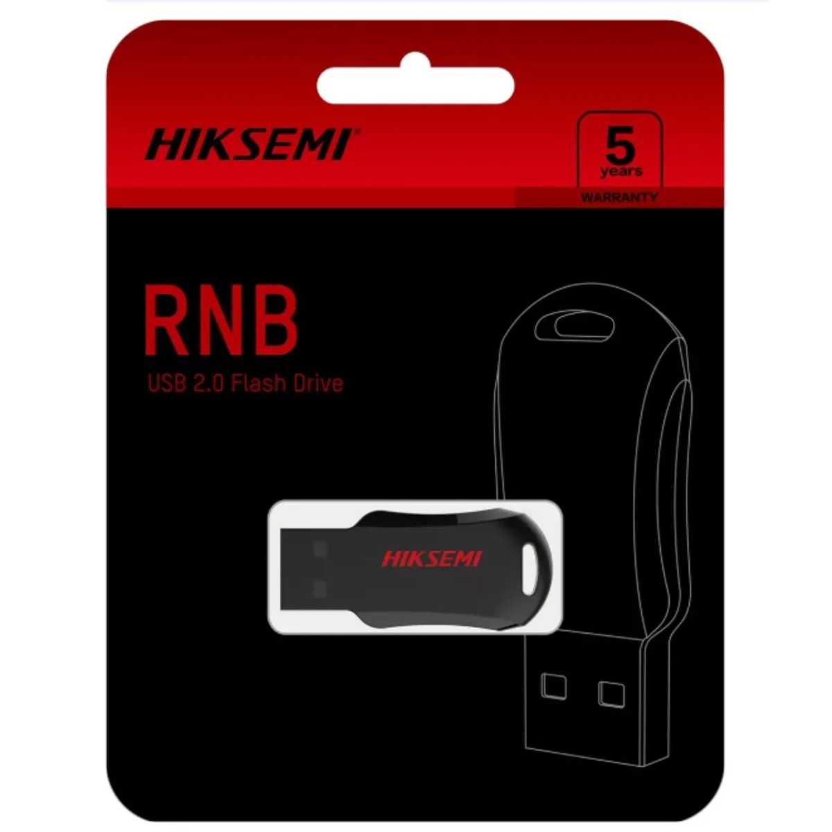 HIKVISION - Pendrive Hiksemi (hikvision) 64gb M200r 64g Rnb Usb 2.0