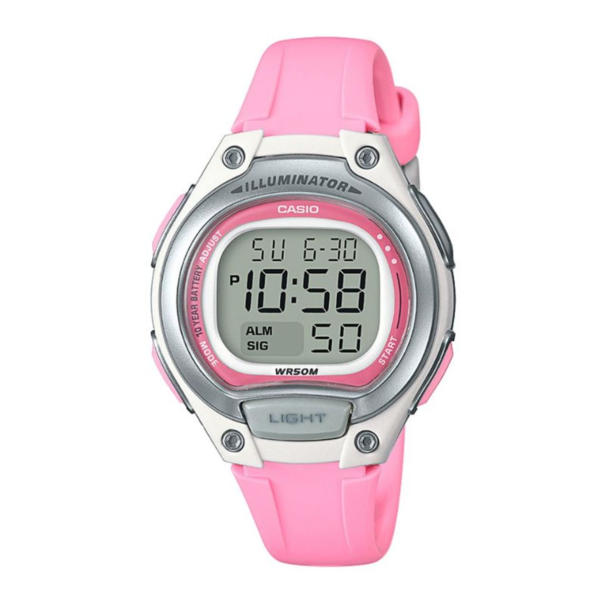 CASIO - Reloj Casio Digital Mujer LW-203-4AV