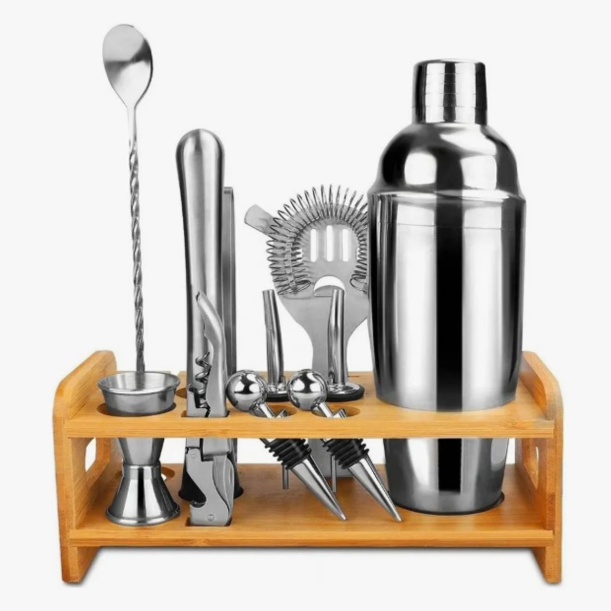 GENERICO - Juego De Cocteleria Set De Bar Profesional 12 Piezas