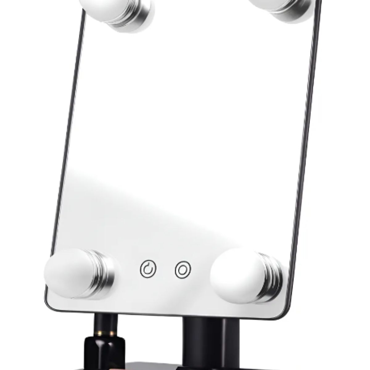 GENERICO - Espejo Tactil Para Maquillaje Rectangular Con Luz Cálida Blanco
