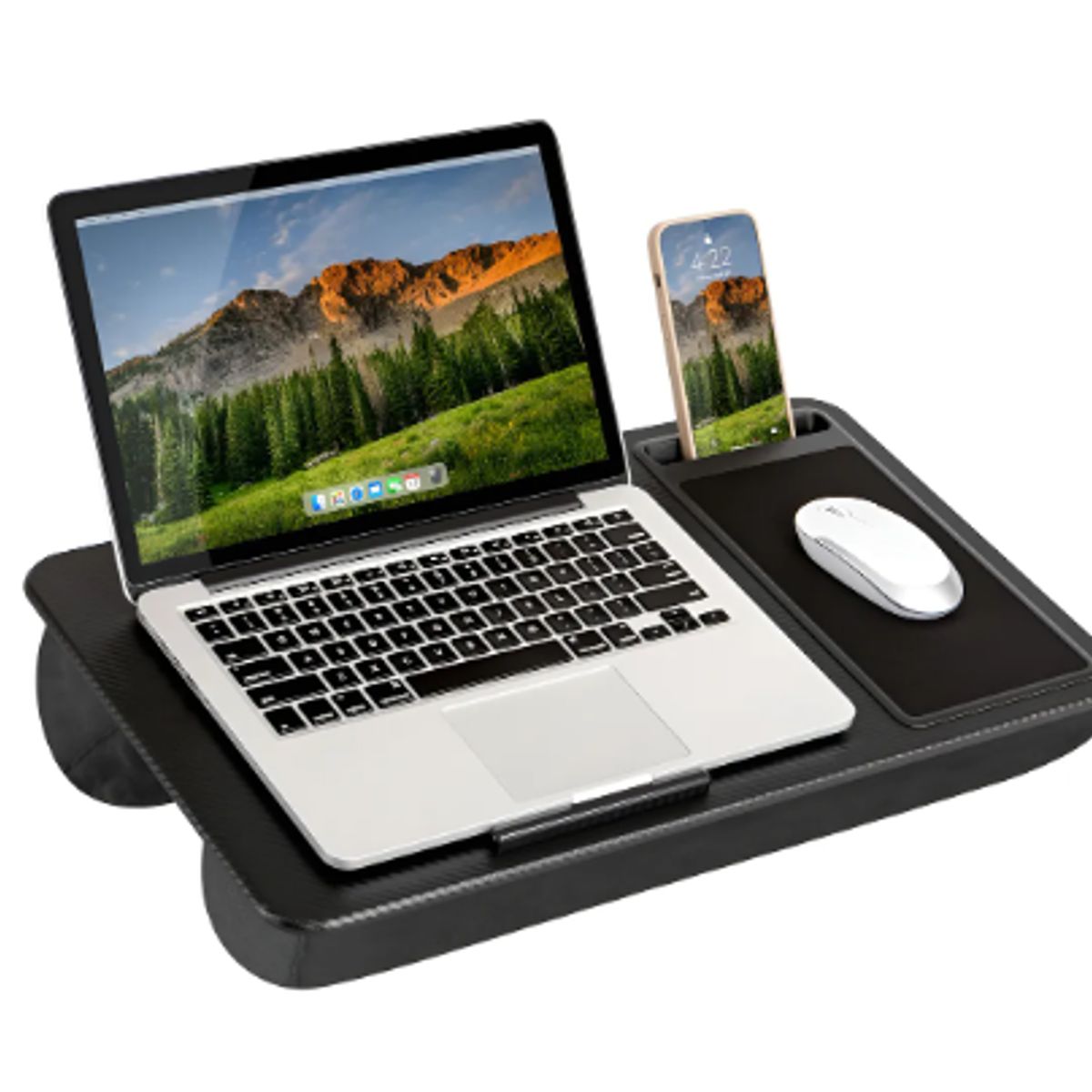 GENERICO - Soporte Base Mesa Notebook Tablet Portatil De Cama 5535cm Negro