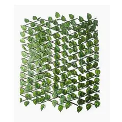 GENERICO - Malla artificial decorativa hojas verdes 4270 cm para jardín y terraza