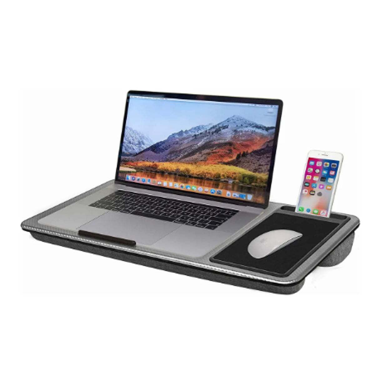 GENERICO - Soporte Base Mesa Notebook Tablet Portatil De Cama 5535cm Gris