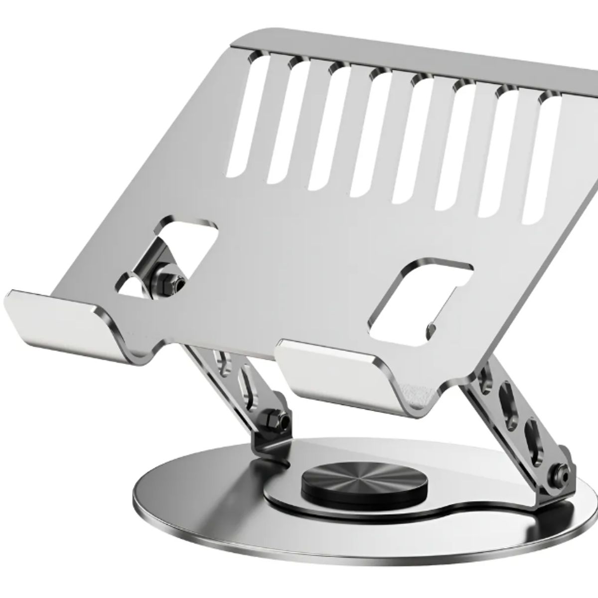 GENERICO - Soporte Notebook Aluminio 360 Portatil Ajustable Y Plegable