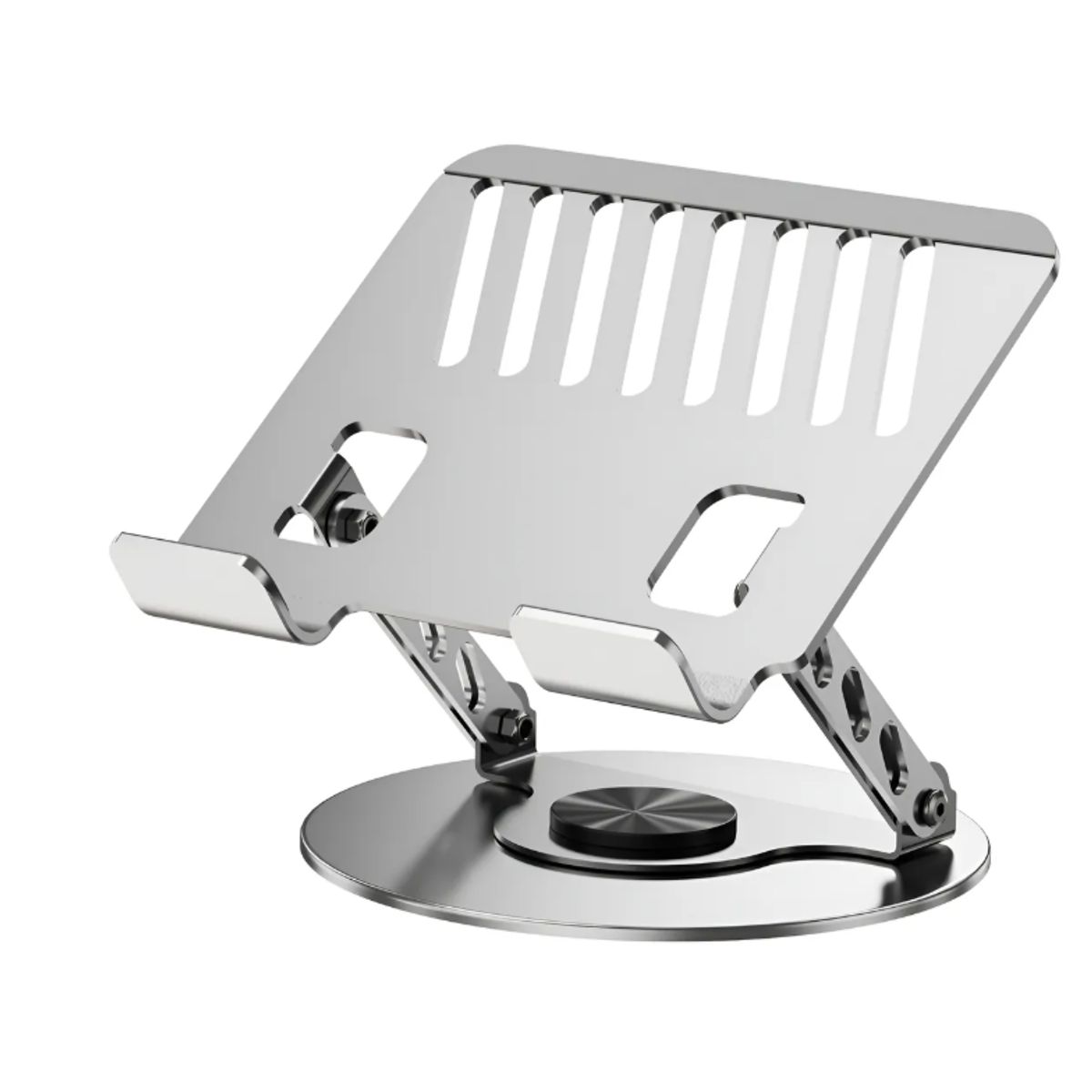 GENERICO - Soporte Notebook Aluminio 360 Portatil Ajustable Y Plegable