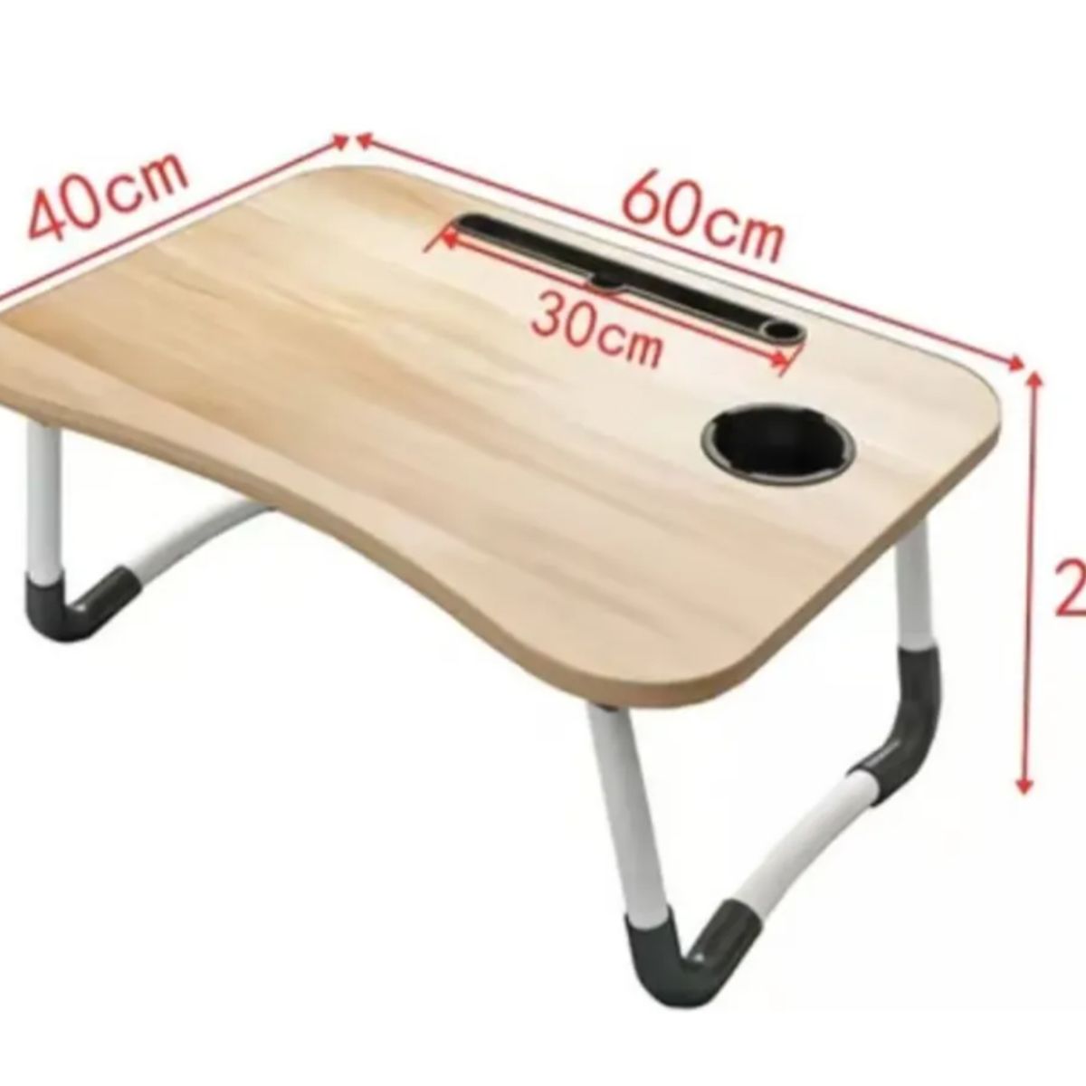 GENERICO - Mesa Cama Portátil Con Portavaso Bandeja Notebook Laptop