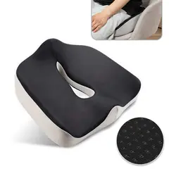 CINDISAMI - Cojín Ortopédico Proteger Cintura Antideslizante Negro