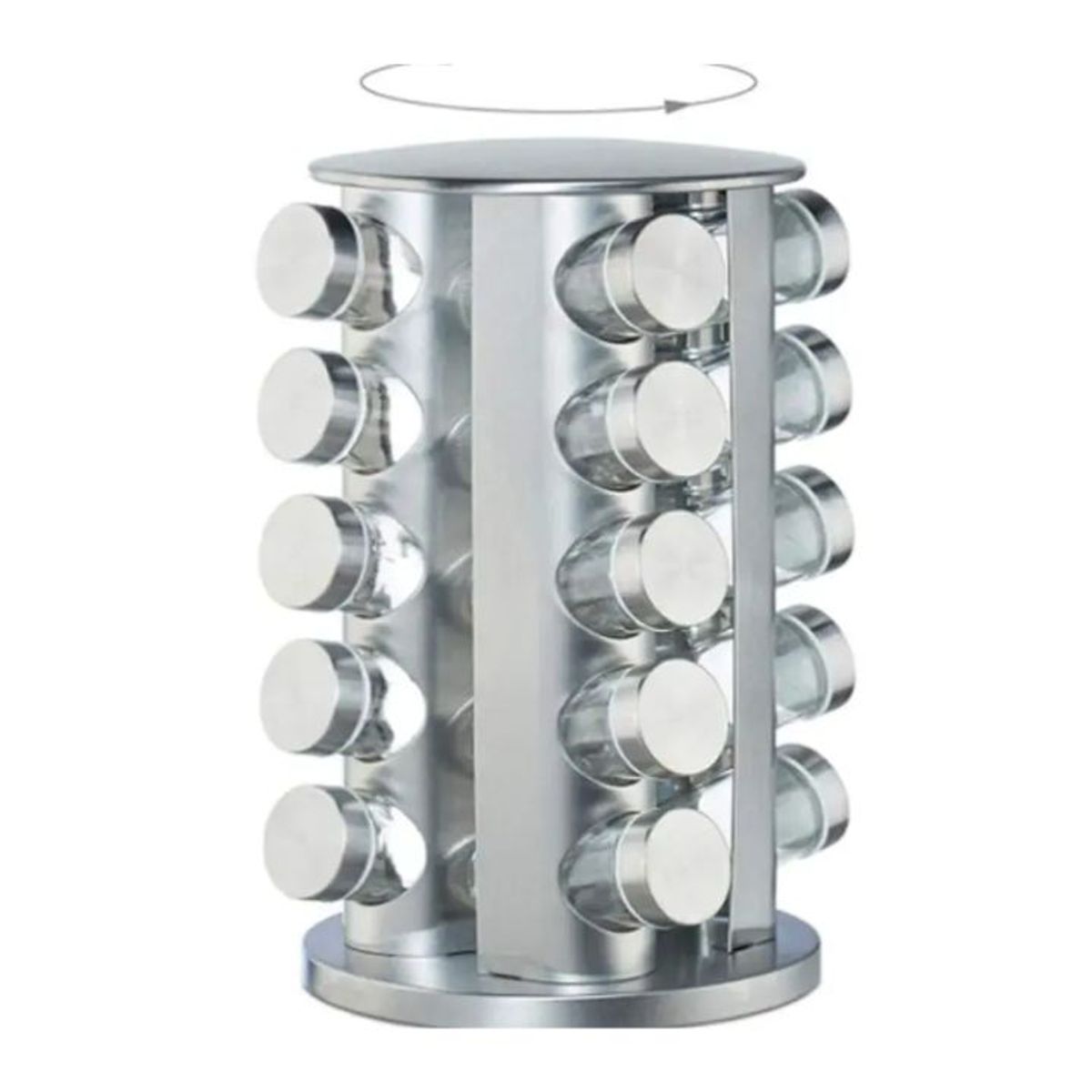 GENERICO - Set Condimentero Especiero Giratorio Cocina 16 Pcs