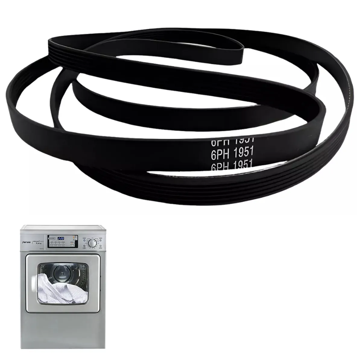 KINDA NICE - Correa De Repuesto De La Secadora 6ph1950 6ph1951 6ph1952