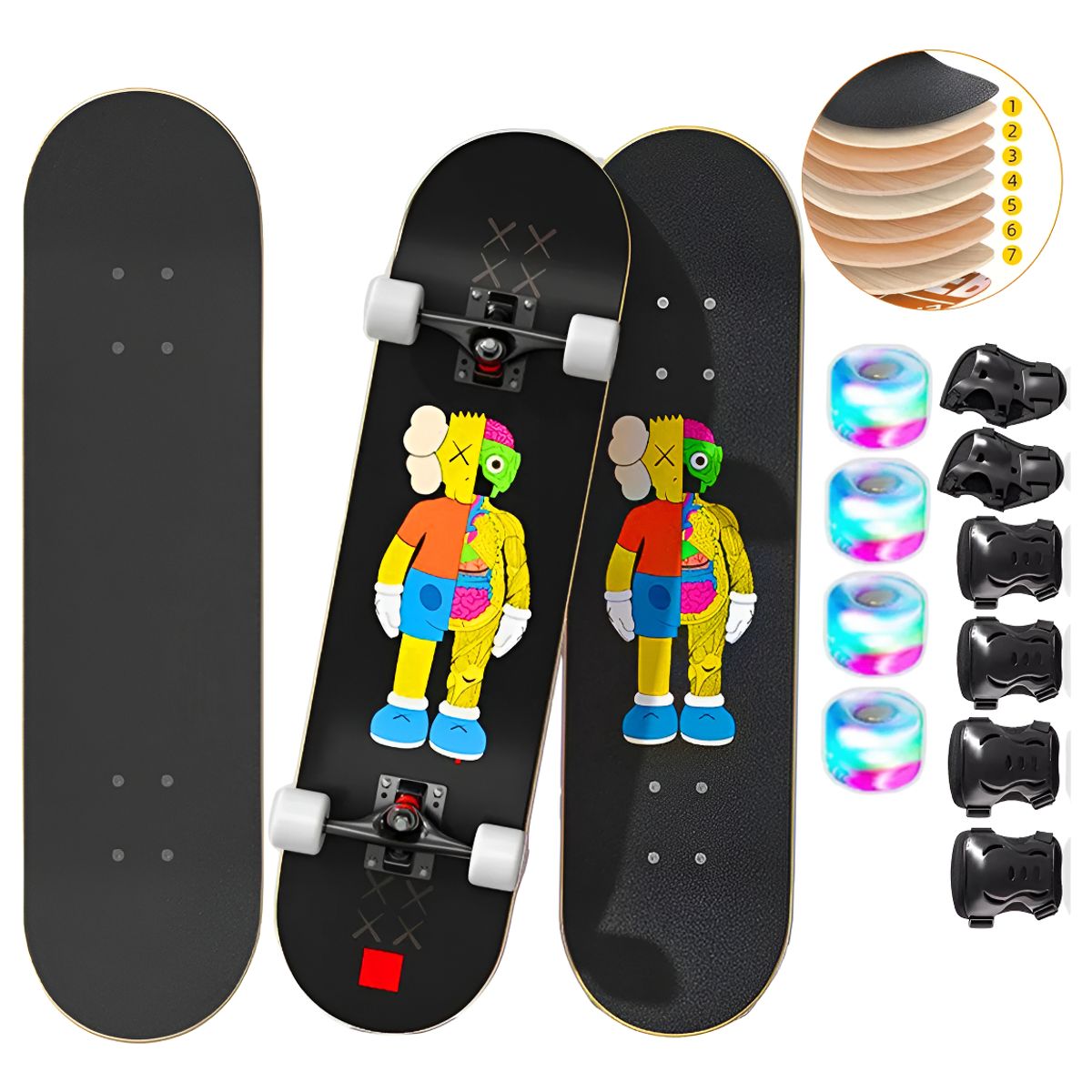 EASY FIT - Patineta Estampada  78cm