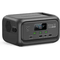 BLUETTI - Generator Solar Portátil 200w128wh Para Para Acampar PescaViajes Emergencia Corte de Energía Elite 10