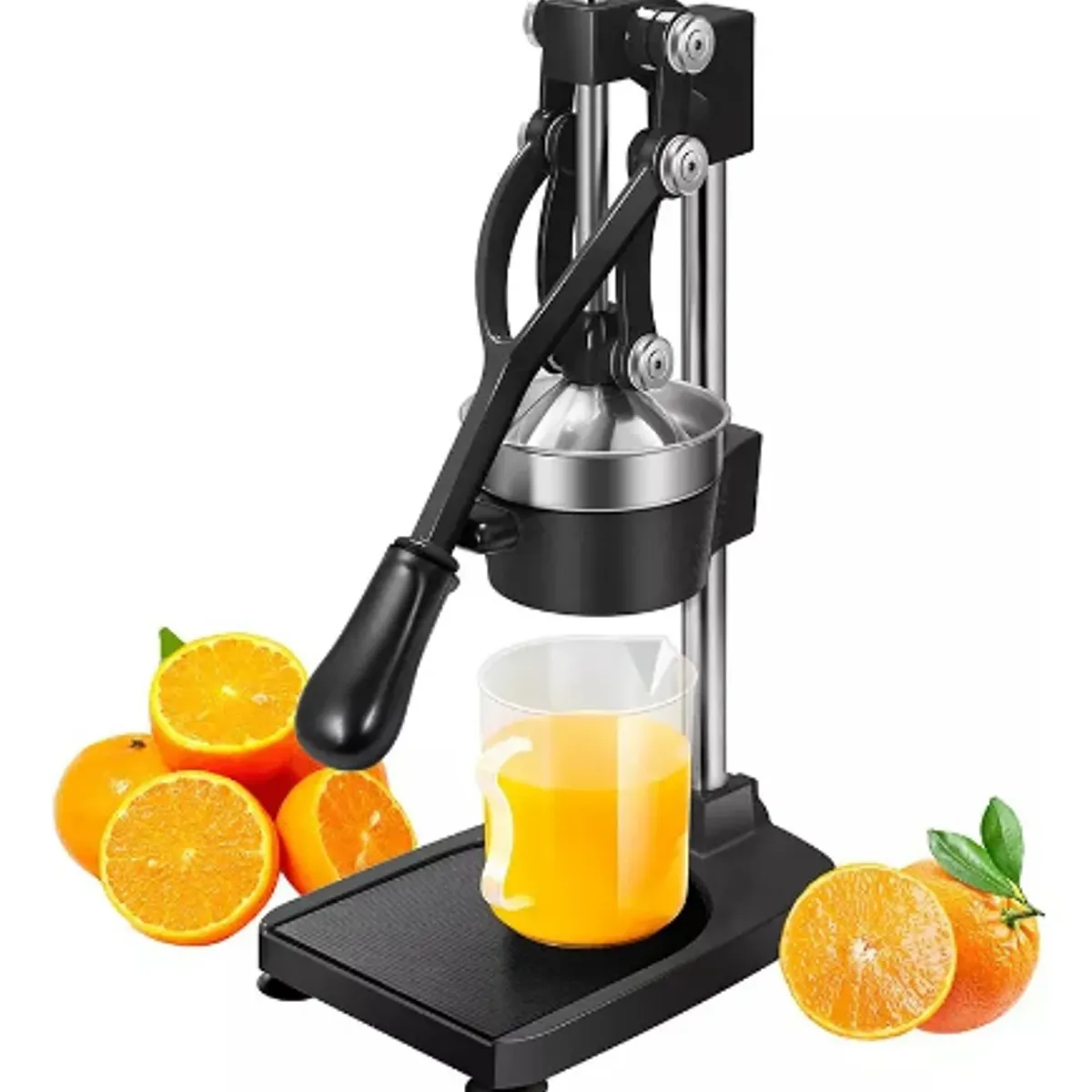 GENERICO - Exprimidor Manual De Naranjas De Prensa Acero