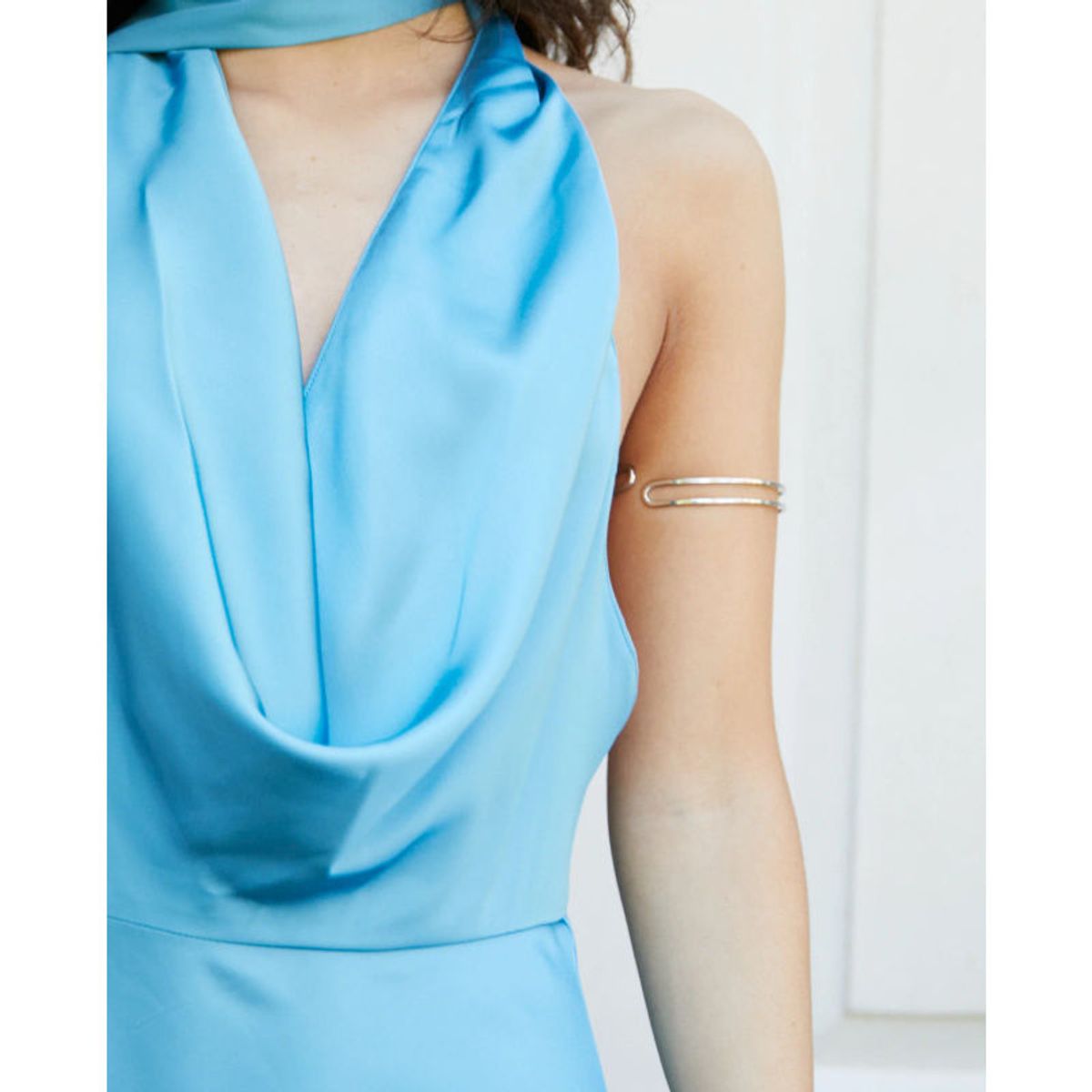 MI PLACARD - Brazalete de Brazo Rafaella Plateado