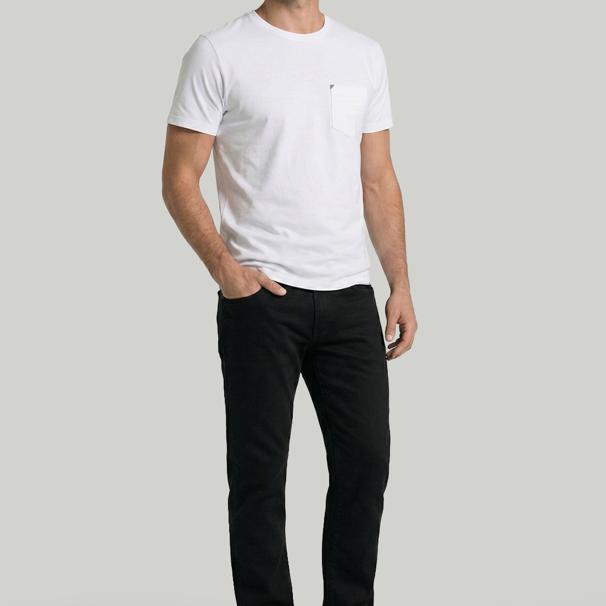 NEW MAN - Polera Pure White Salamanca New Man