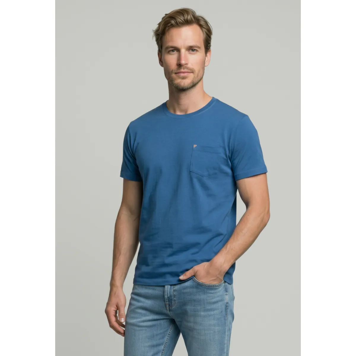 NEW MAN - Polera Blue Salamanca New Man