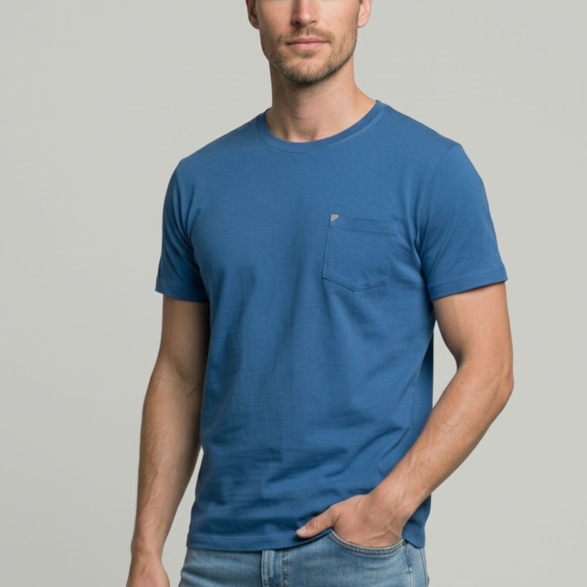 NEW MAN - Polera Blue Salamanca New Man