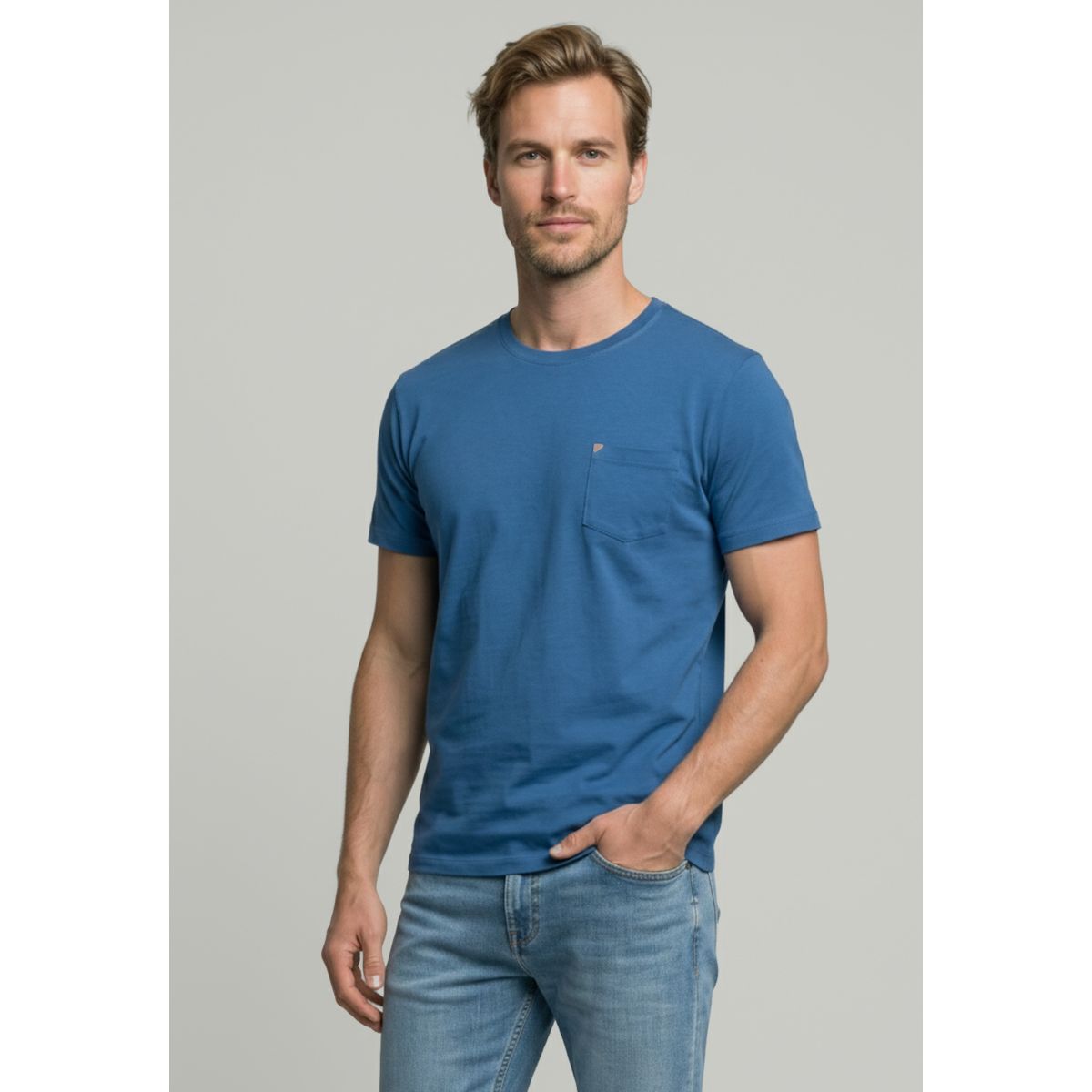 NEW MAN - Polera Blue Salamanca New Man
