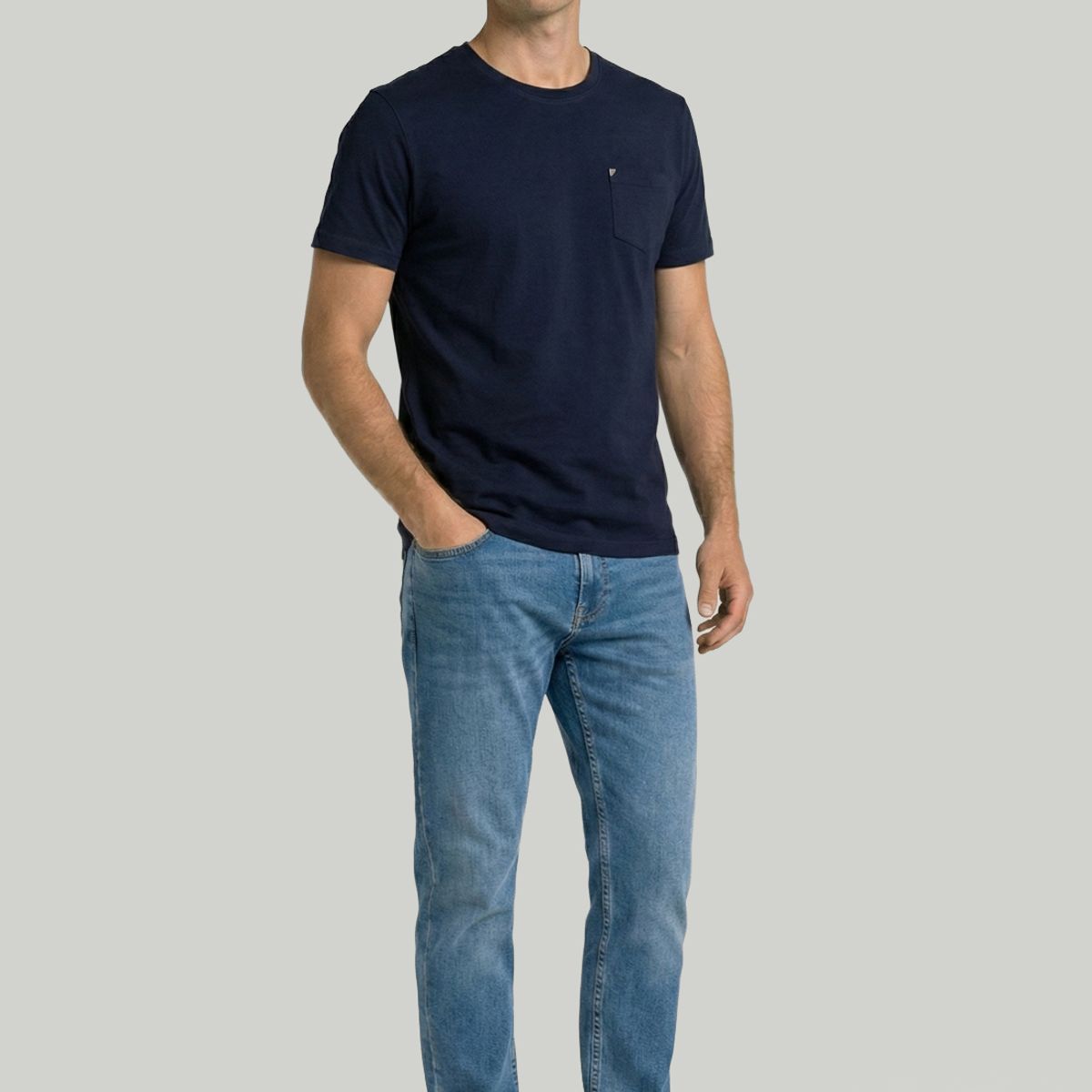 NEW MAN - Polera Salamanca Navy New Man
