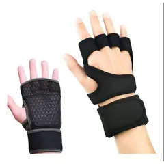 GENERICO - Guantes Calleras Entrenamiento Pesas Con Soporte De Muñeca