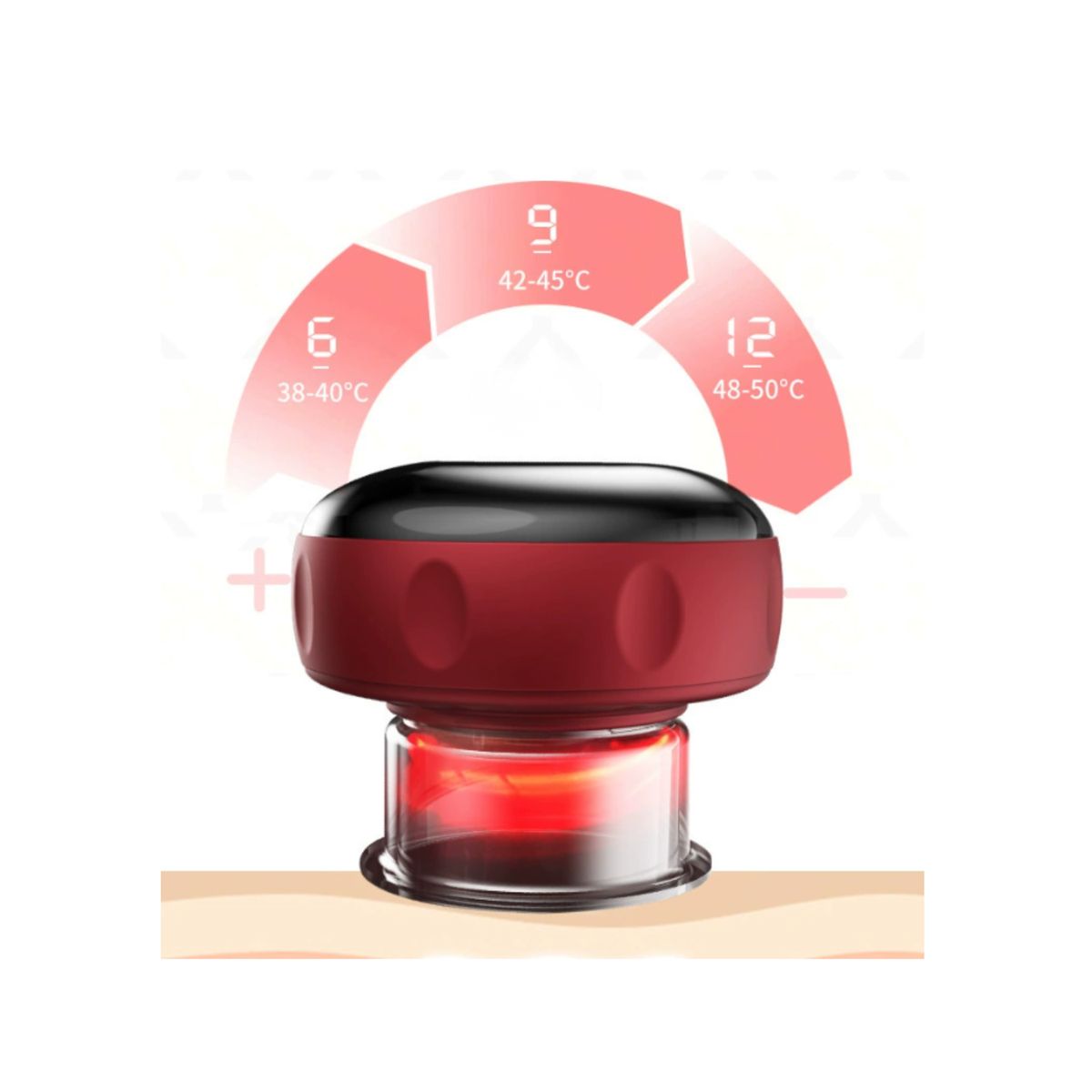 GENERICO - Masajeador Electrico de Ventosas para Reducción de Celulitis