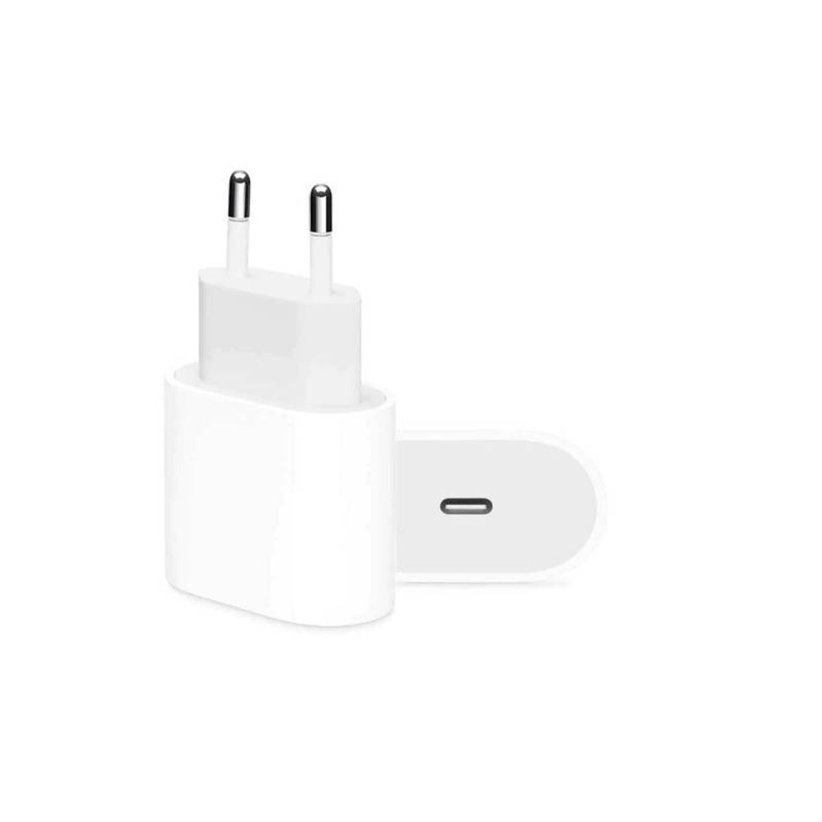 APPLE - Cargador Apple 20w Carga Rápida + Cable Usb-C A Lightning 2 Mt *2PCS