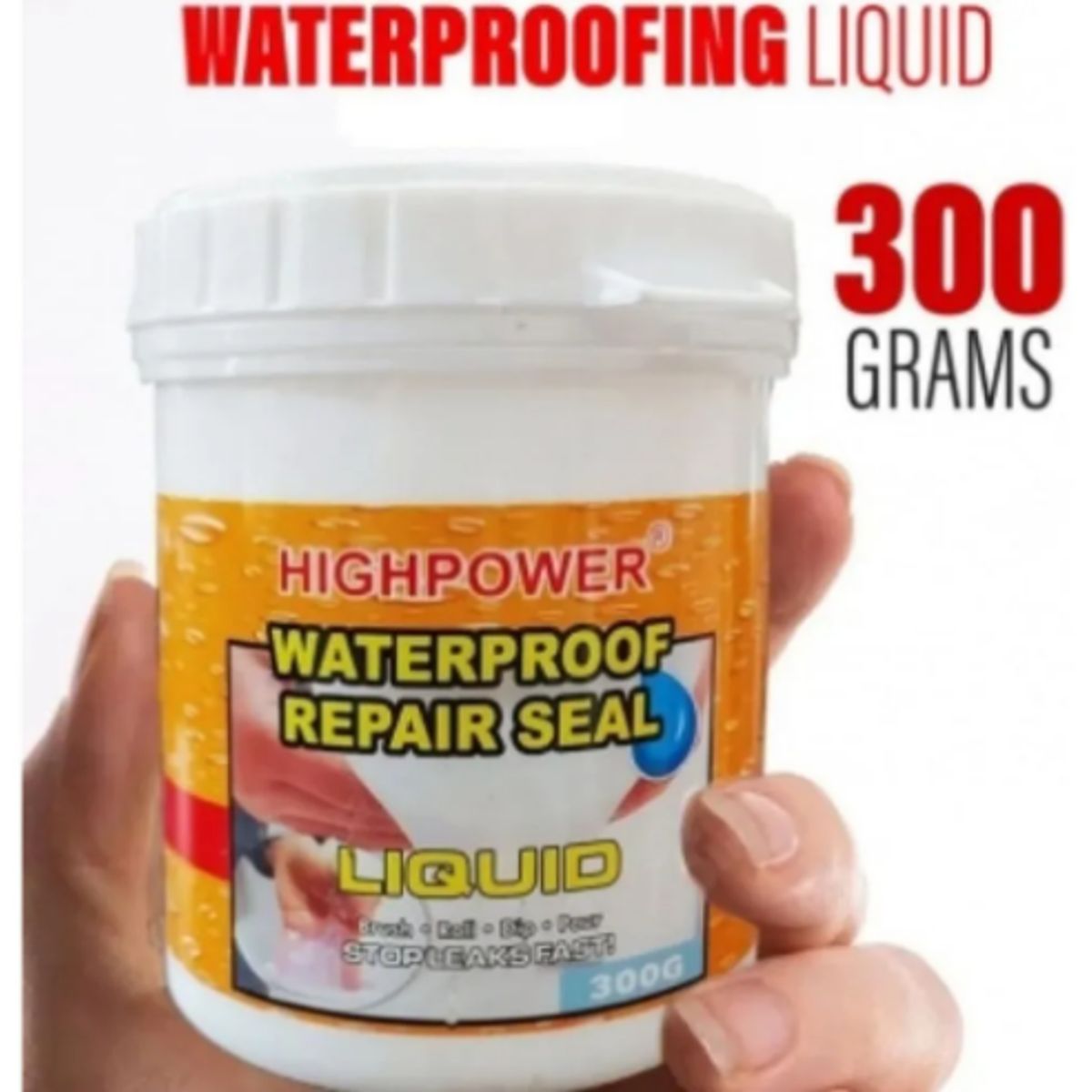 GENERICO - Sellador Tapa Goteras Grietas Fugas Impermeable Liquido